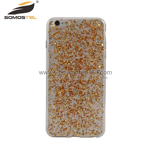 Metal Foil Handmade Pressed Phone Case