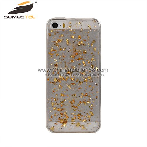 Metal Foil Handmade Pressed Phone Case