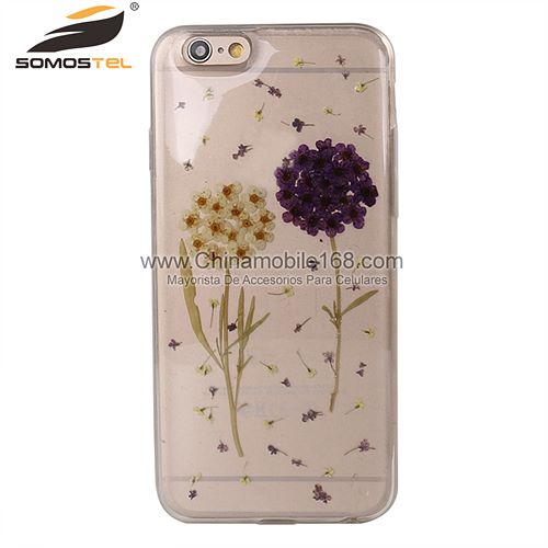 Pressed flower phone case wholesale