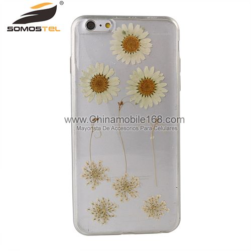 Sunflower pressed flower phone case supplier
