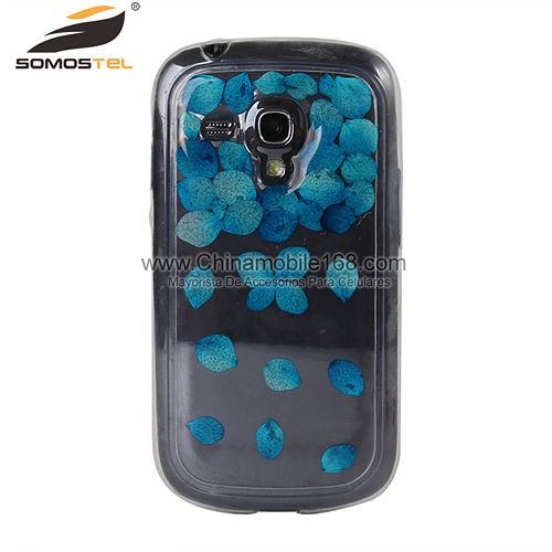fundas para celular de la flor para Samsung