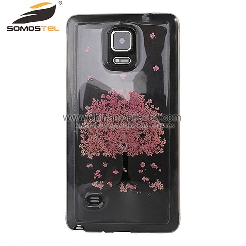 fundas para celular de la flor para Samsung