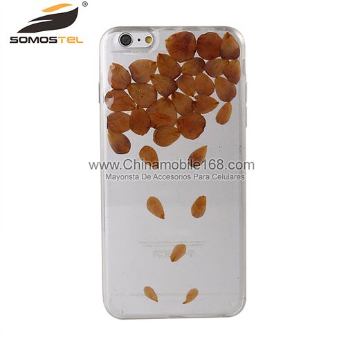 Handmade dried flower phone case wholesale