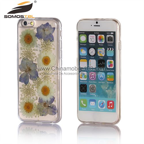 Sunflower pressed flower phone case