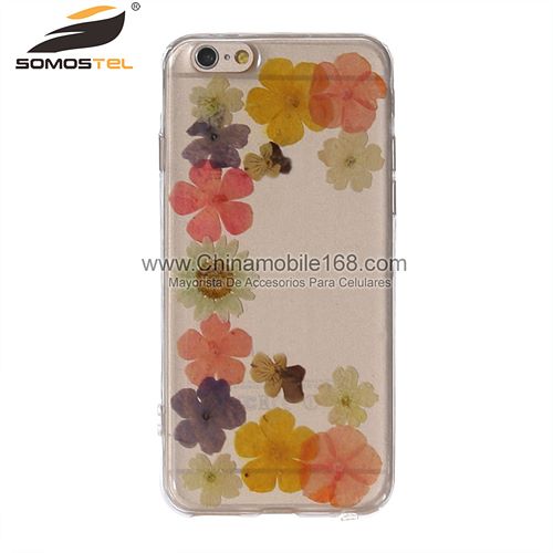 pressed flower phone case