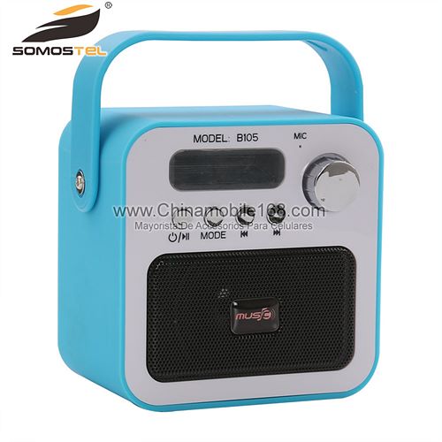 Blue Handle Portable Mini Bluetooth Speaker