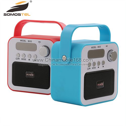 Red Handle Portable Mini Bluetooth Speaker