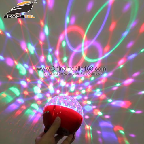 Circular Super LED Stage Light Bluetooth Speaker