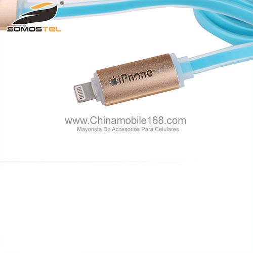 LED Light Micro USB Charger Data Cable