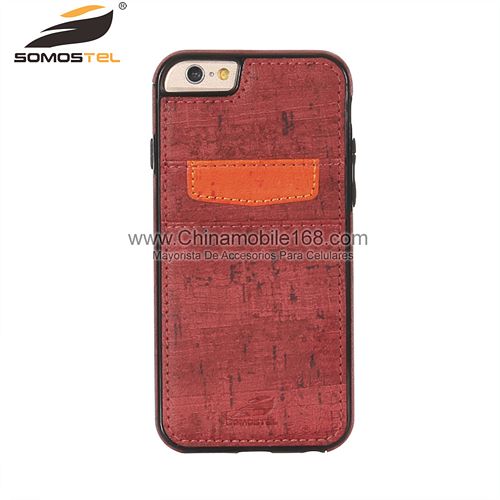 Soft Touch Feeling Leather Back Cover Phone Case
