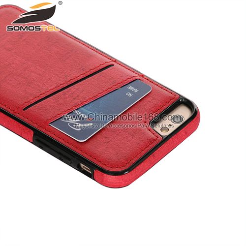 Leather Cover Case For Apple iPhone 6