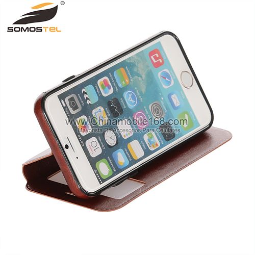 Classic Window View Leather Stand Case