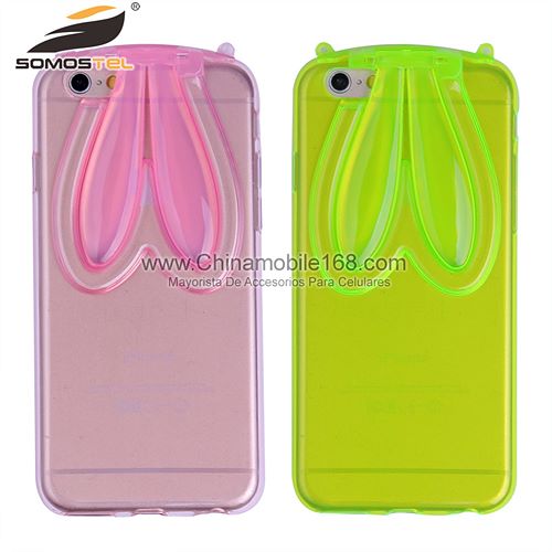 Rabbit TPU Bracket Case for iPhone