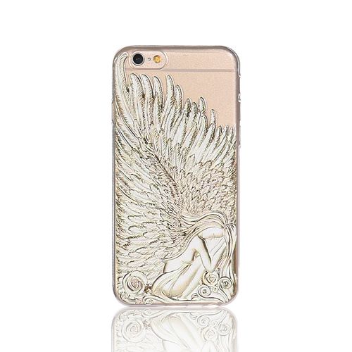 Painted Angel Wings Sexy Woman Cover Case