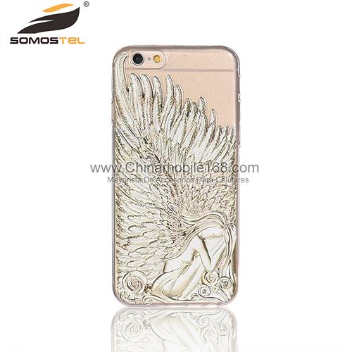 Painted Angel's Wing Sexy Woman Cover Case