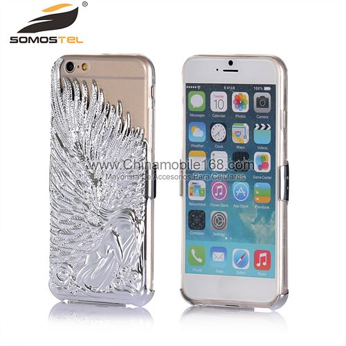 ángel TPU transparente funda para iPhone 6