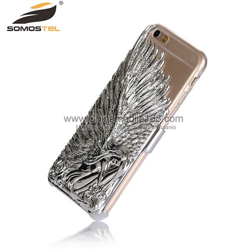 ángel TPU transparente funda para iPhone 6