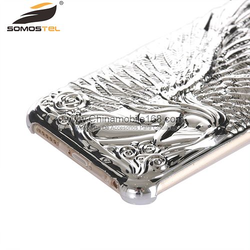 ángel TPU transparente funda para iPhone 6