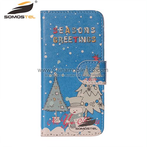 Christmas tree 2 in 1 Separable Removable Magnetic Leather Cell Case