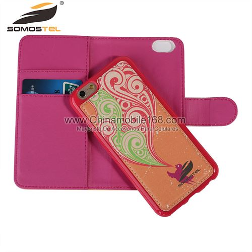 2 in 1 Separable Removable Magnetic Leather Phone Cases