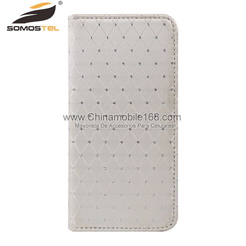 white 2 in 1 cell phone leather case