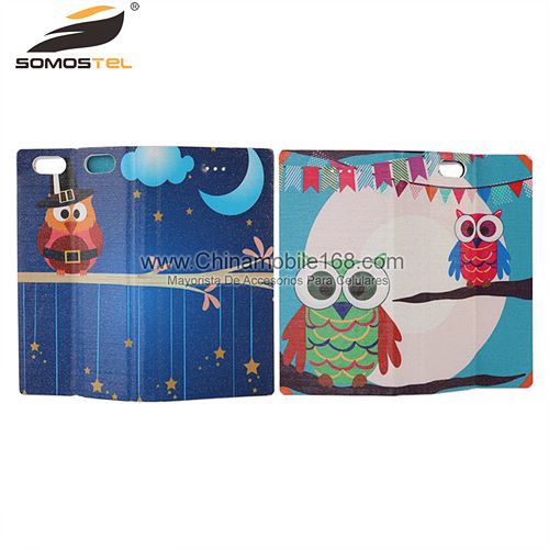 sports double-sided leather cell phone case