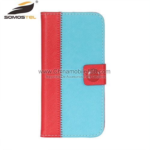 Hit The Color Leather Cell Phone Case