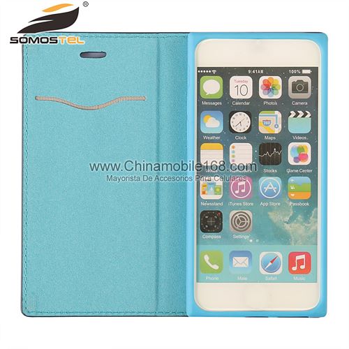 Leather cell case For iPhone 6/6 Plus