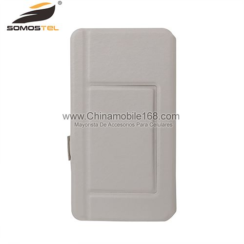 Window View Universal Leather Cell Phone Case