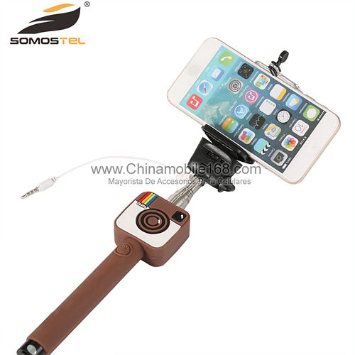 Cartoon selfie stick