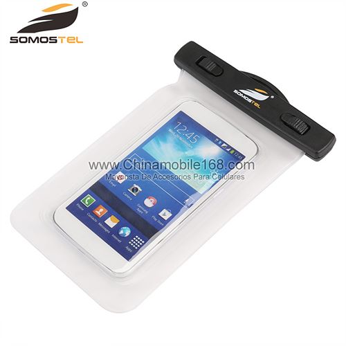 white waterproof bag for phone