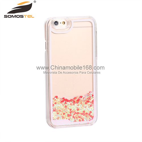 Quicksand Liquid Flowing Glitter Cell Phone Case