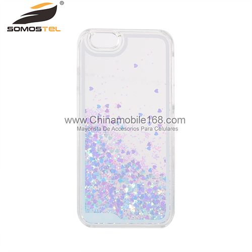 Quicksand Liquid Flowing Glitter Cell Phone Case
