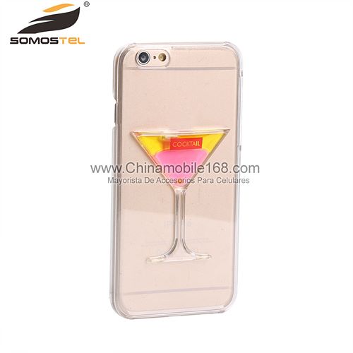 Liquid Triangle Wine Bottle Cell Phone Case