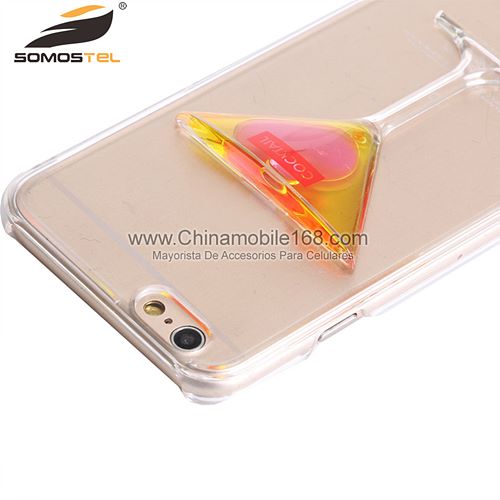 Liquid Triangle Wine Bottle Cell Phone Case