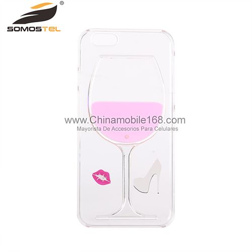 Lucky Liquid Red Wine Glass Cocktail Bottle Phone Case Cover