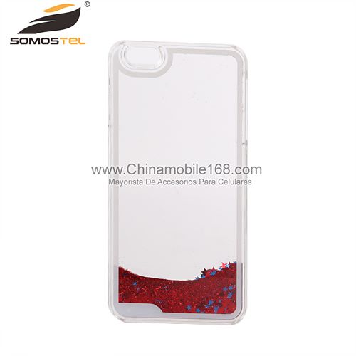Glitter Star Quicksand Cell Phone Case