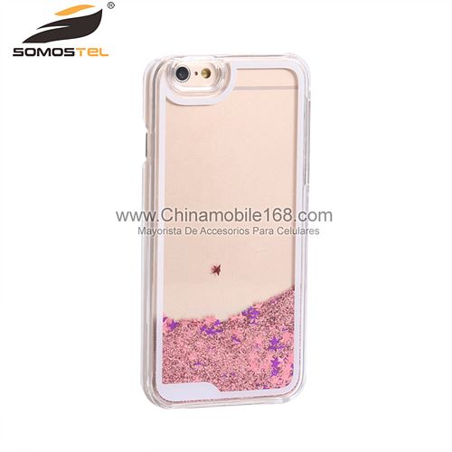 Glitter Star Quicksand Cell Phone Case