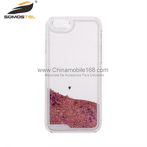 Glitter Star Quicksand Cell Phone Case