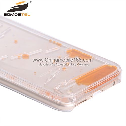 Magic Maze Transparent Hard Liquid Case Cover