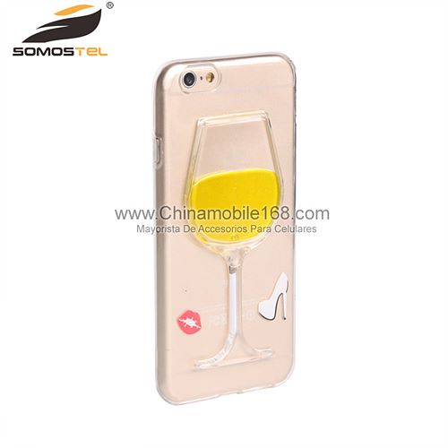 Wine Glass Cocktail Bottle Phone Case Cover