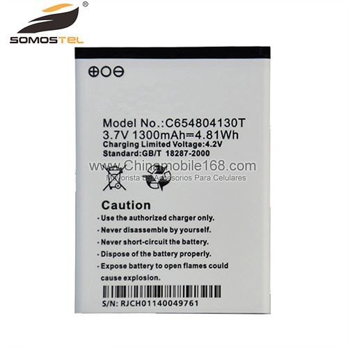 Battery for BLU 3.7V 1300mAh C654804130T