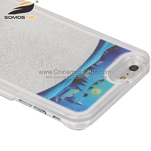 liquido de Navidad fundas para celular iphone 6