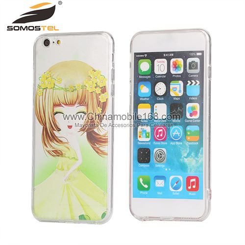 TPU cell phone case for iphone 6 plus