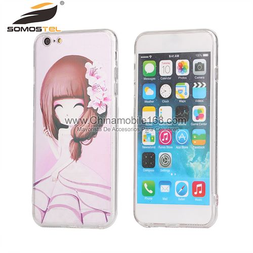 TPU cell phone case for iphone 6 plus