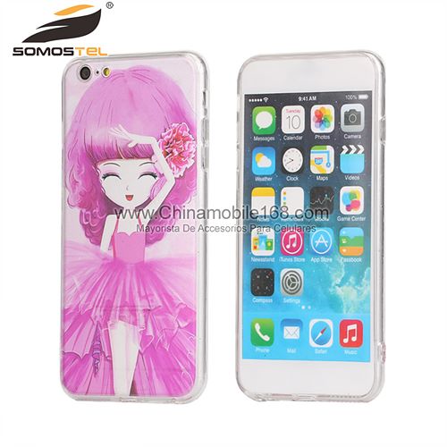 TPU cell phone case for iphone 6 plus